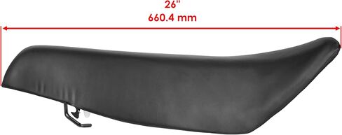 Caltric Complete Seat Black Compatible with Honda TRX450ES TRX450S Foreman 450 4x4 ES S 1998-2001 in Saudi Arabia