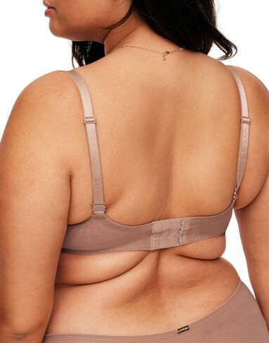 Adore Me Chelsi Unlined Demi Bra - Seductive Two-Toned Lace Underwire with Convertible Straps - Sizes 30A-38D in Kuwait