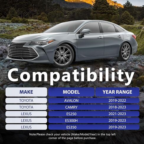 Control Arm, Lower w/Ball Joint Suspension Kit Compatible With Toyota Camry 2018-2023, Avalon 2019-2022, Lexus ES350 ES300H 2019-2023, ES250 2021-2023 in Saudi Arabia