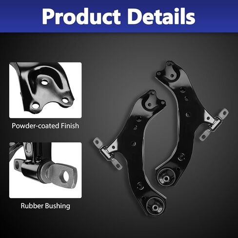 Control Arm, Lower w/Ball Joint Suspension Kit Compatible With Toyota Camry 2018-2023, Avalon 2019-2022, Lexus ES350 ES300H 2019-2023, ES250 2021-2023 in Saudi Arabia