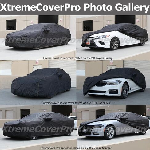 Car Cover fits 1988 1989 1990 1991 1992 1993 1994 1995 1996 1997 1998 Ford Mustang XTREMECOVERPRO PRO Plus Series Grey in Kuwait