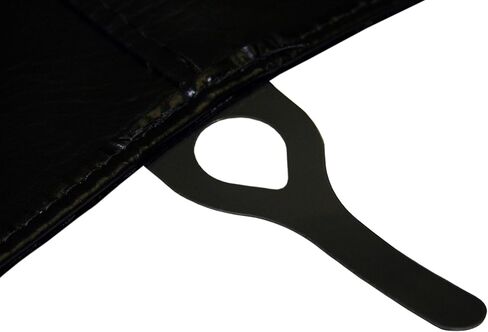 Coverking Custom Fit Front End Mask for Select Toyota Camry Models - Velocitex Plus (Black) in Saudi Arabia