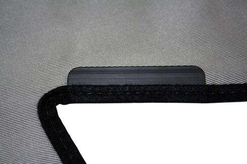 Coverking Custom Fit Front End Mask for Select Toyota Camry Models - Velocitex Plus (Black) in Saudi Arabia