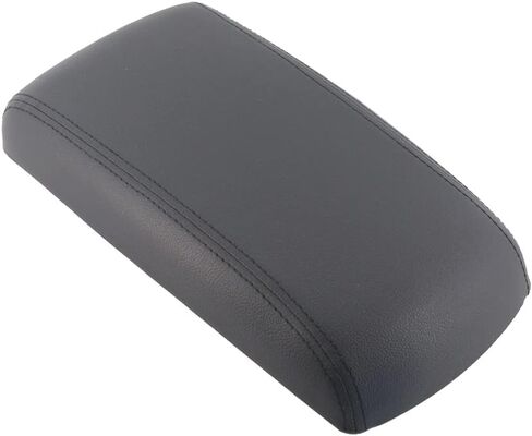 Black Center Console Armrest Cushion Cover Lid Compatible with Chevrolet Impala 2006-2014 Car Armrest Cover, Black in Saudi Arabia