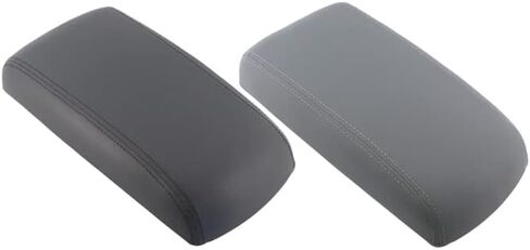 Black Center Console Armrest Cushion Cover Lid Compatible with Chevrolet Impala 2006-2014 Car Armrest Cover, Black in Saudi Arabia