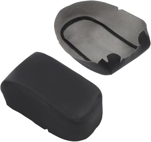 G-PLUS Upgraded Center Console Cover, Compatible with Dodge Charger 2011-2023 Armrest Cover Console Lid Protector Cushion Pad (Black Microfiber Leather Skin) in Saudi Arabia
