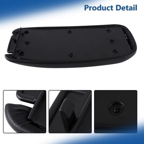 Silscvtt 1PCS Gray Center Console Lid Armrest Replacement for Chevy Blazer 1998-2004 925-001 15718163AM in Saudi Arabia