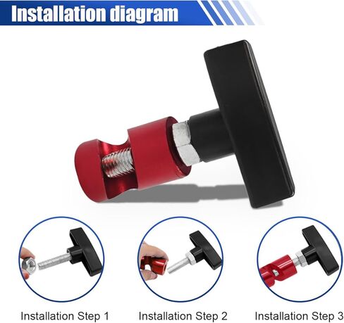 Car Hood Prop Struts Clamp, Anti-Slip Vehicle Trunk Lift Support Retaining Clip, Automotive Tailgate Hatch Stay Holder Piston Stop Tool, Auto Liftgate Stopper Strut Shock Holder (Black, 2PCS) in Kuwait