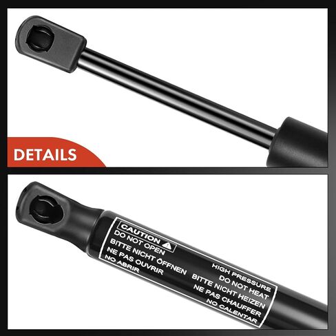 A-Premium Tailgate Rear Trunk Lift Supports Shock Struts Compatible with Select Chevy and Pontiac Models - Cavalier/Sunfire 1995 1996 1997 1998 1999 2000, Convertible- Replace# 22647345 (2-PC Set) in Saudi Arabia