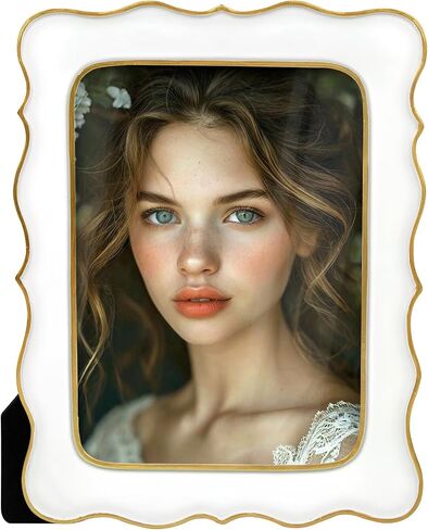 4x6 Vintage Picture Frame, Ornate Antique Photo Frames with with Glass Front, Elegant Picture Frame for for Wall or Tabletop Display, Gift ldeas for Home Decor (Pink Gold) in Kuwait
