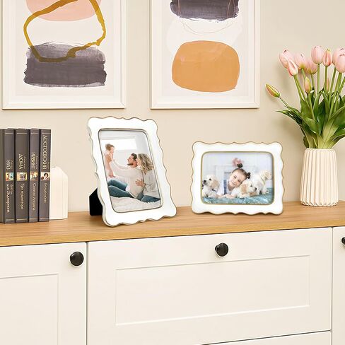 4x6 Vintage Picture Frame, Ornate Antique Photo Frames with with Glass Front, Elegant Picture Frame for for Wall or Tabletop Display, Gift ldeas for Home Decor (Pink Gold) in Kuwait