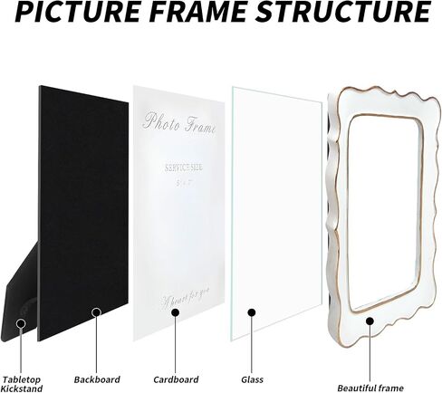 4x6 Vintage Picture Frame, Ornate Antique Photo Frames with with Glass Front, Elegant Picture Frame for for Wall or Tabletop Display, Gift ldeas for Home Decor (Pink Gold) in Kuwait