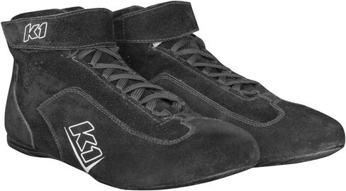 K1 Challenger Nomex® Adult Auto Racing Shoes - SFI 3.3/5 - Black - Size 9.5 in Saudi Arabia