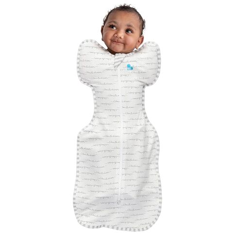 Love to Dream Organic Swaddle, Baby Sleep Sack, Swaddle Up Self-Soothing Swaddles for Newborns, Get Longer Sleep, Snug Fit Helps Calm Startle Reflex, 1.0 Tog Sleep Sack, 8-13lbs, Mint in Kuwait