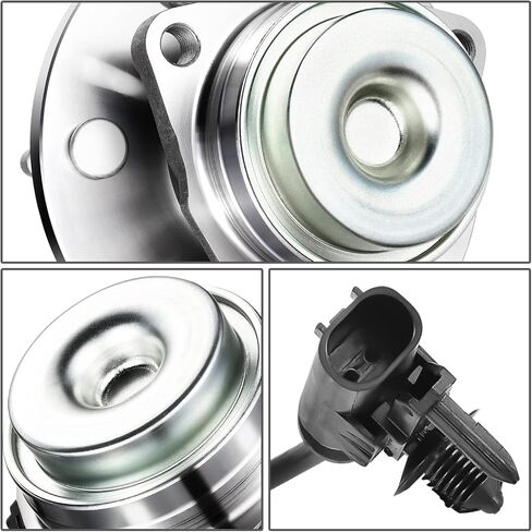 DNA MOTORING OEM-WHA-0024 Front Wheel Bearing Hub Assembly Compatible with 2007-2013 Silverado/Sierra 1500 RWD in Saudi Arabia