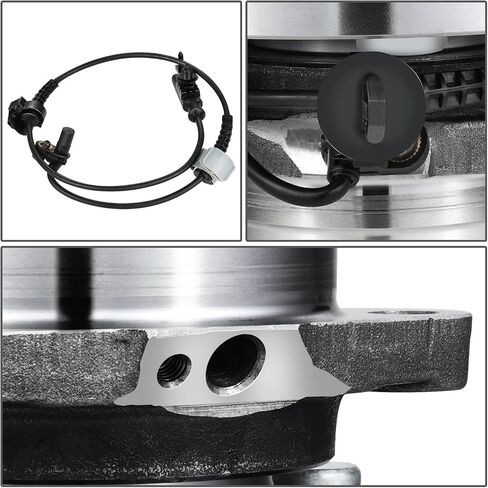 DNA MOTORING OEM-WHA-0024 Front Wheel Bearing Hub Assembly Compatible with 2007-2013 Silverado/Sierra 1500 RWD in Saudi Arabia