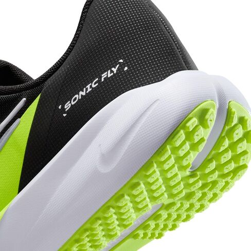 Nike Sonic Fly Big Kids' Running Shoes (FZ0017-002, Black/White/Volt/Wolf Grey) in Saudi Arabia
