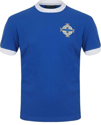 Northern Ireland Official Gift Mens Retro Soccer Kit Shirt George Best 11 GAWA in Saudi Arabia