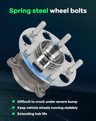 SCITOO 1pc Rear Wheel Bearing Hub Assembly 512531 fit for Acura MDX 2014-2016 AWD W/ABS 5 Lugs in Saudi Arabia