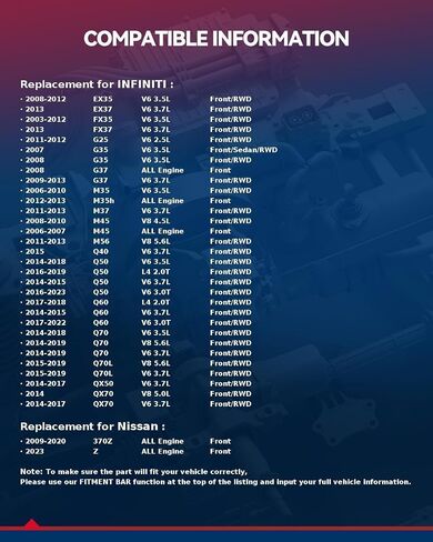 KAX 513334 Front Wheel Hub Bearing Compatible with 2016-2019 Infiniti Q50 2.0T RWD,5 Lug in Saudi Arabia