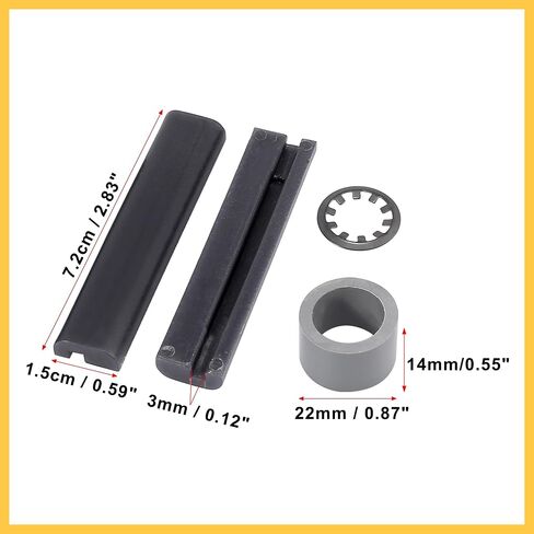 Rear Hatch Motor Nylon Guide Bushing Kit for Chevrolet Camaro for Pontiac Firebird 1986-1991 Auto Replacement Parts in Saudi Arabia