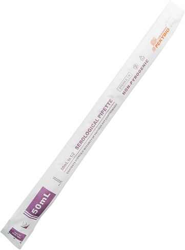 Polystyrene Serological Pipettes Individually Wrapped Sterile Plastic Graduated Pipette 10ml, Pack of 200 in Kuwait