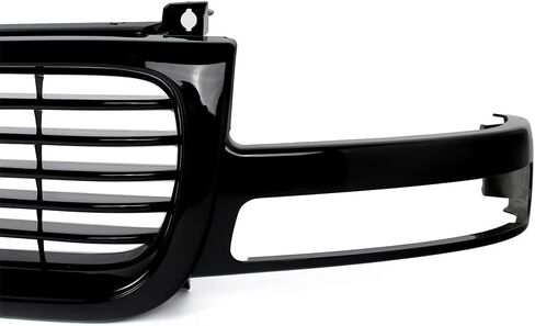 مجموعة شواية أمامية MIC متوافقة مع 1999-2002 GMC Sierra 1500 2500 & 2000-2006 GMC Yukon & 2000-2006 Yukon XL 1500 2500 (كروم + أسود غير لامع) in Kuwait