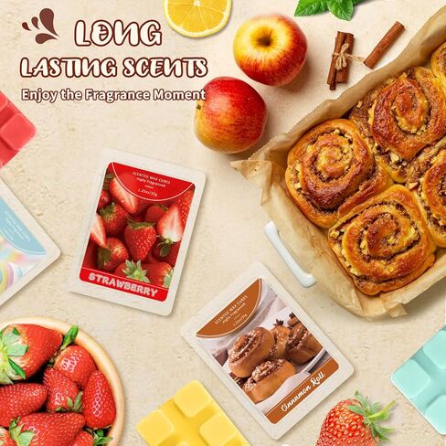 SCENTORINI Wax Melts Wax Cubes, White Sage Wax Melts Strong Scent, Soy Scented Wax Melts for Wax Warmer Valentines Day Gifts Decor, 2 x 2.5 oz in Kuwait