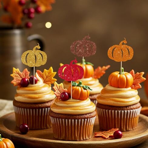 BEISHIDA 18 قطعة Happy Halloween Cupcake Topper Halloween Cupcake الديكور Little Boo Happy Boo Day القرع الساحرة القبعات القطط الخفافيش للرعب المضحك الهالوين المخيف ديكورات الحفلات لوازم الحفلات in Kuwait