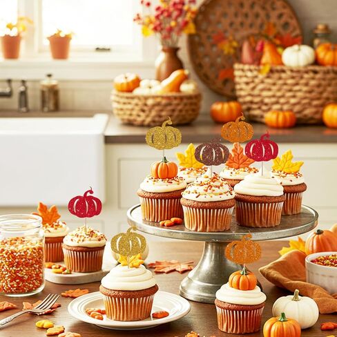 BEISHIDA 18 قطعة Happy Halloween Cupcake Topper Halloween Cupcake الديكور Little Boo Happy Boo Day القرع الساحرة القبعات القطط الخفافيش للرعب المضحك الهالوين المخيف ديكورات الحفلات لوازم الحفلات in Kuwait