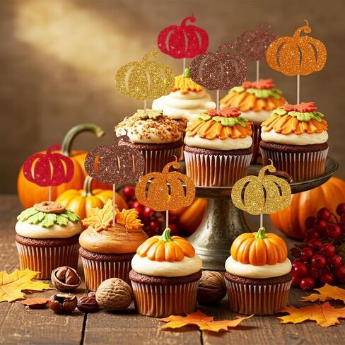 BEISHIDA 18 قطعة Happy Halloween Cupcake Topper Halloween Cupcake الديكور Little Boo Happy Boo Day القرع الساحرة القبعات القطط الخفافيش للرعب المضحك الهالوين المخيف ديكورات الحفلات لوازم الحفلات in Kuwait