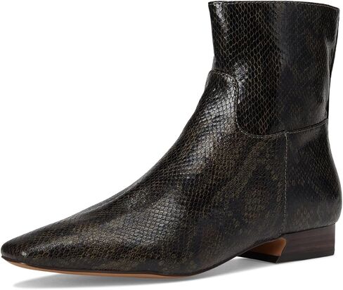 Free People Women's Easy Does It Snake Print Ankle Boots in Saudi Arabia
