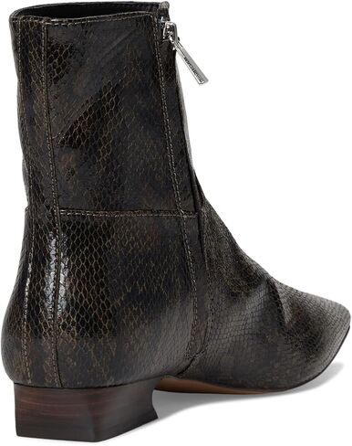 Free People Women's Easy Does It Snake Print Ankle Boots in Saudi Arabia