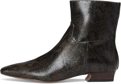 Free People Women's Easy Does It Snake Print Ankle Boots in Saudi Arabia