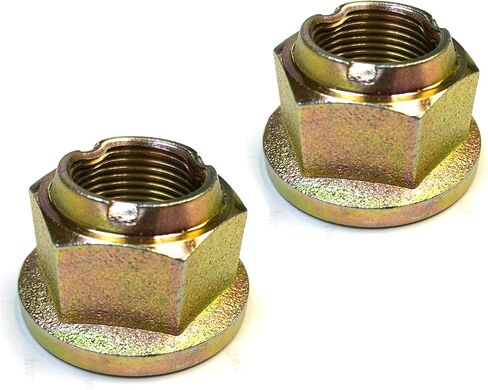 DTA D2637NUT x2-2 Front CV Axle Spindle Nuts Size M22 x 1.5mm Self Lock Style Compatible with 2013-2016 Escape 2011-2017 Explorer etc in Saudi Arabia