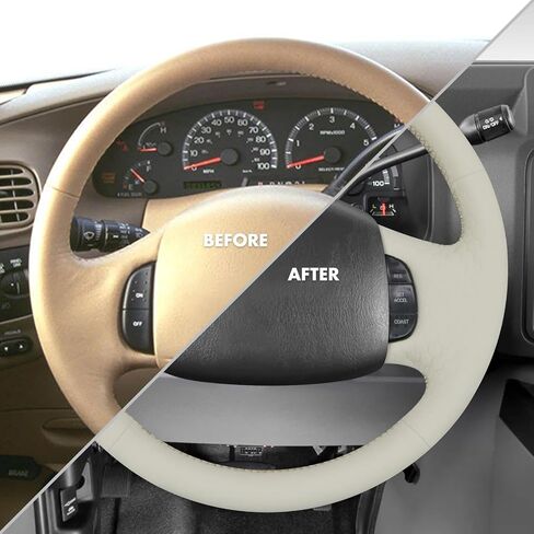 MEWANT Steering Wheel Cover for Ford F150 F250 F350 for Expedition Excursion 1997-2003 in Saudi Arabia