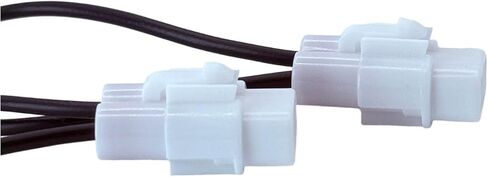 Seat Belt Sensor Bypass Connector Plug, 2-Pin, Plug-and-Play; Compatible with Kawasaki Mule PRO SX/FX/FXT/FXR/MX/DX/DXT, 4000/4010; Teryx 800/4/S/KRX 1000; Yamaha YXZ1000R, Viking, Wolverine in Saudi Arabia