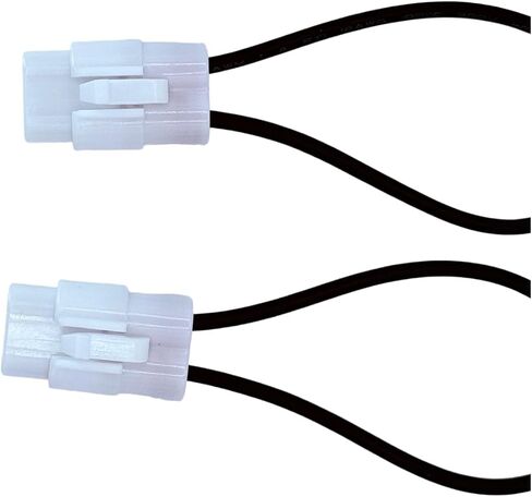 Seat Belt Sensor Bypass Connector Plug, 2-Pin, Plug-and-Play; Compatible with Kawasaki Mule PRO SX/FX/FXT/FXR/MX/DX/DXT, 4000/4010; Teryx 800/4/S/KRX 1000; Yamaha YXZ1000R, Viking, Wolverine in Saudi Arabia