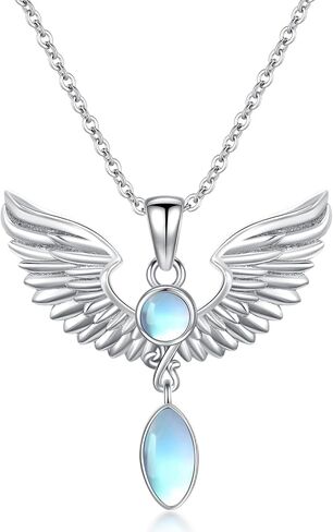 AOBOCO Dolphin Necklace for Women 925 Sterling Silver Blue Crystal Cubic Zirconia Double Dolphin Necklace Pendant Mothers Day Birthday Valentines Christmas Jewelry Gifts for Women Girls in Saudi Arabia