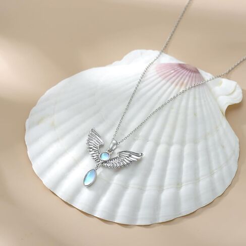 AOBOCO Dolphin Necklace for Women 925 Sterling Silver Blue Crystal Cubic Zirconia Double Dolphin Necklace Pendant Mothers Day Birthday Valentines Christmas Jewelry Gifts for Women Girls in Saudi Arabia