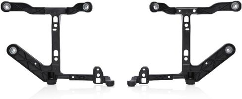CHEDA Replacement Fog Light Bracket Kit Compatible with Ram 1500 2013 2014 2015 2016 2017 2018; Fit Ram 1500 Classic 2019 2020 2021 2022 68232454AA,CH1061108 Black in Saudi Arabia