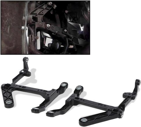 CHEDA Replacement Fog Light Bracket Kit Compatible with Ram 1500 2013 2014 2015 2016 2017 2018; Fit Ram 1500 Classic 2019 2020 2021 2022 68232454AA,CH1061108 Black in Saudi Arabia