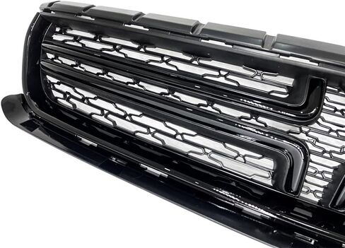 Suitable for Black Upper Front Grille for 2015-2023 Dodge Charger SXT SE GT R/T - Compatible with 2015-2018 Models in Saudi Arabia