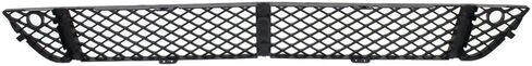 For Mercedes-Benz S550 / S600 Front Bumper Grille 2007-2013 | Center | Plastic | Textured Black | MB1036132 | 2218852322 in Saudi Arabia