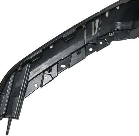 Silscvtt Front Glossy Black Upper Grille Trim Molding with Brackets Replacement for 2019-2022 Ram 1500 in Saudi Arabia