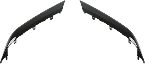 Silscvtt Front Glossy Black Upper Grille Trim Molding with Brackets Replacement for 2019-2022 Ram 1500 in Saudi Arabia