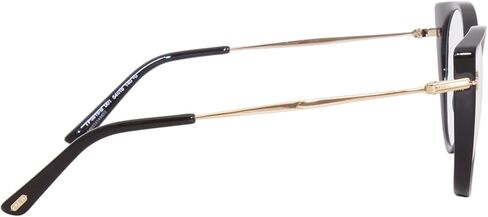 Tom Ford TF5815B Blue Block Eyeglasses 001 Black/Gold 54mm FT5815 in Saudi Arabia