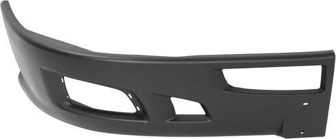 KUAFU Front Bumper Compatible with Kenworth T660 Plastic Painted Matte Black Passenger Side in Saudi Arabia