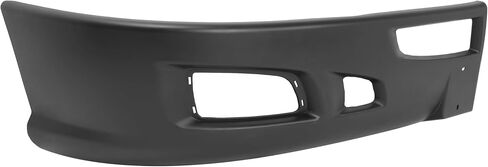 KUAFU Front Bumper Compatible with Kenworth T660 Plastic Painted Matte Black Passenger Side in Saudi Arabia
