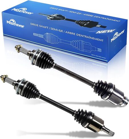 Maxfavor CV Axle Front Fit for 1999 2000 2001 Mazda Protege 1.6L L4 Pair Left and Right CV Joint Shaft Assembly Left or Right Front Driver or Passenger Side NCV47538 NCV47537 in Saudi Arabia